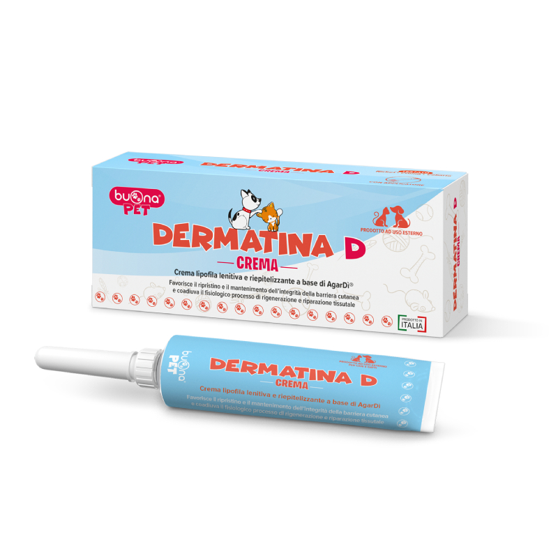 DERMATINA D CREMA (30 ml) – Rigenerazione e protezione naturale per la pelle di cavalli e animali da compagnia